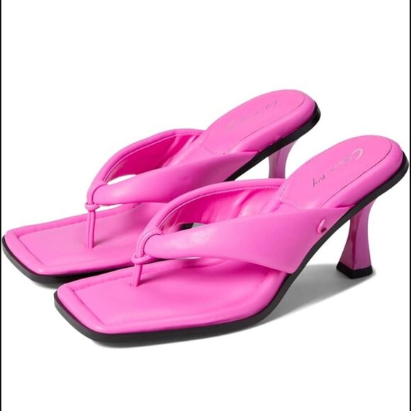 Sam Edelman Circus Womens Skeet Flip Flop Thong Sandals Pink - Picture 1 of 5